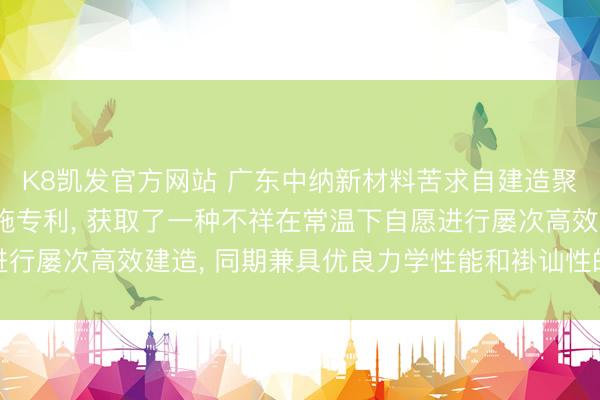 K8凯发官方网站 广东中纳新材料苦求自建造聚氨酯涂料偏激制备措施专利, 获取了一种不祥在常温下自愿进行屡次高效建造, 同期兼具优良力学性能和褂讪性的聚氨酯涂料